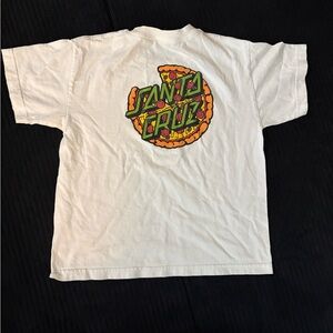 Santa Cruz Skateboards Kids Tee with Colorful Logo